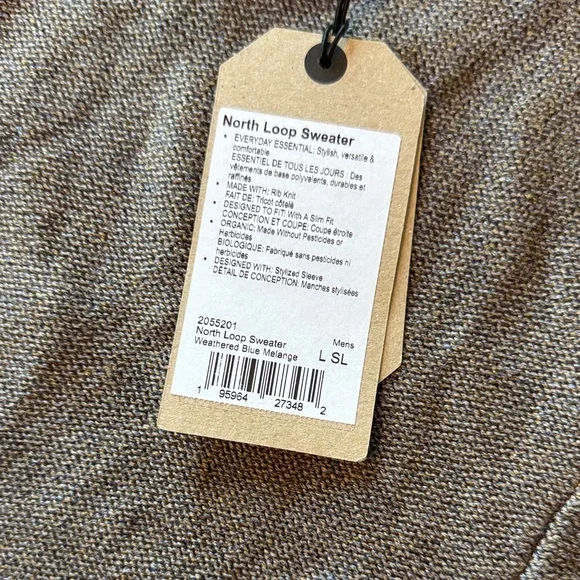Prana Sweater - size L - Picture 3 of 9